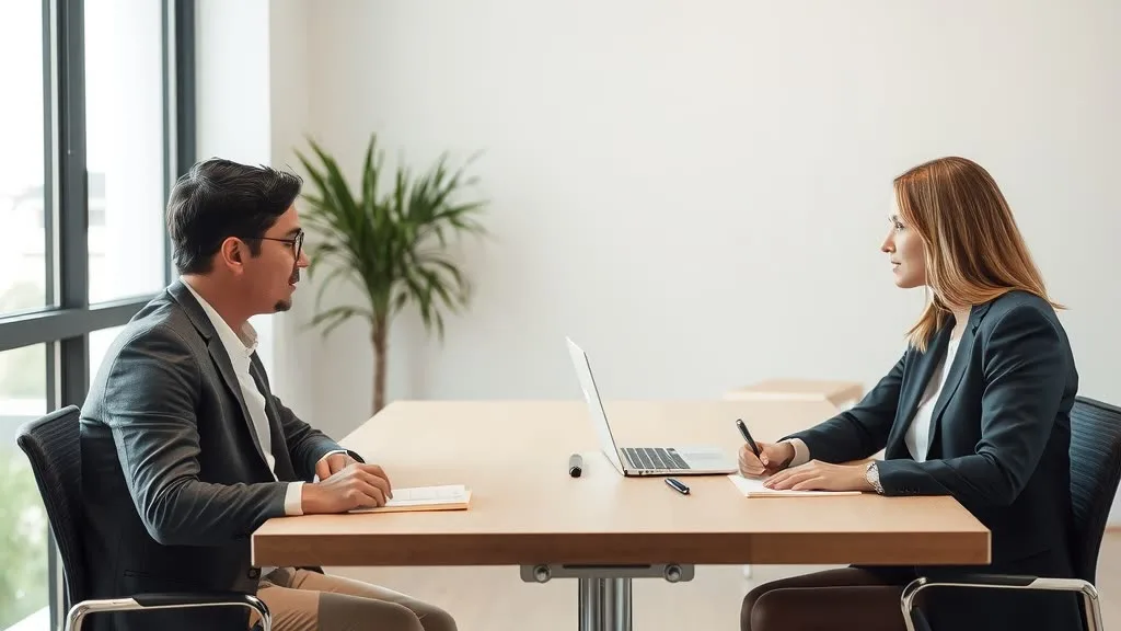 Conversación de trabajo entre profesionales del sector salud